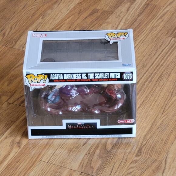 Funko Pop! Moment Marvel Wanda Vision Wanda vs Agatha 2 pack New Sealed. - Picture 1 of 12